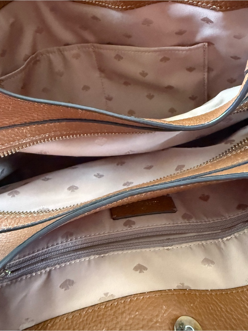 kate spade Pebbled Leather Shoulder Bag - Picture 8 of 9